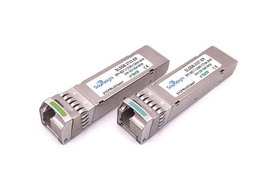 China Wdm Smf Sfp+ Optical Transceiver 40km For 2x Fc And 10gbase Ethernet supplier