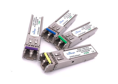China 80km Single Mode Sfp Gigabit Ethernet Module Cwdm Sfp 1.25gbps 1470nm Wavelength supplier
