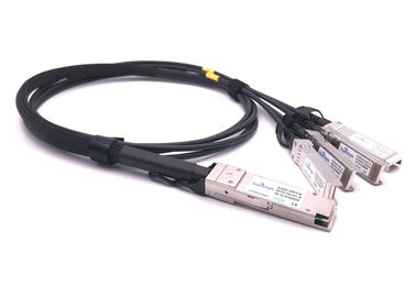 China OEM 100g Qsfp28 Dac To 4 10g Sfp+ Direct Attach Passive Copper Cable supplier