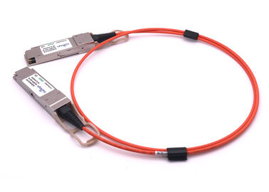 China 40gbase Aoc Qsfp+ Direct Attach Cable 3 Meter / 40g Aoc Active Optical Cable Om3 Fiber supplier