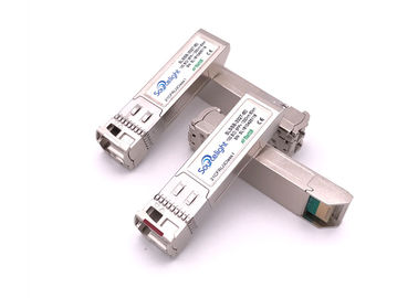 China Tx1270 Rx1330nm 60km Sfp+ Bidi Optical Transceiver For Ethernet And Ftth supplier