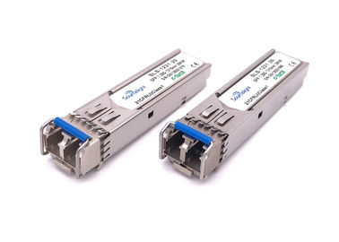 China 1310nm 10km Lc Sfp Transceiver Module For Smf Sfp-1ge-Lx PIN photo detector supplier