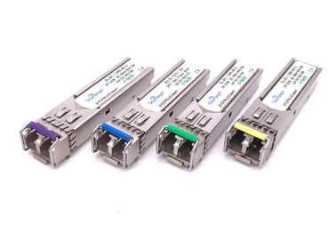 China Ethernet Ftth Sfp Optical Transceiver 40km 1270nm / 1610nm Wavelength supplier