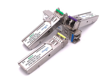 China 2.5g Cwdm Optical Transceiver 1270nm 1610nm For Gigbit Ethernet And Fc supplier