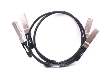 China Passive Direct Attach 100g Qsfp28 Copper Cable / Insulated Electric Cable supplier