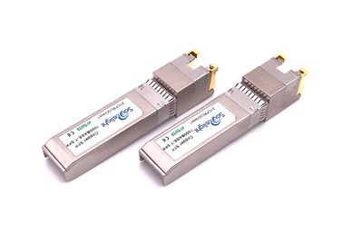 China copper Sfp+ Optical Transceiver For Ethernet 10gbase Rj45 30m supplier