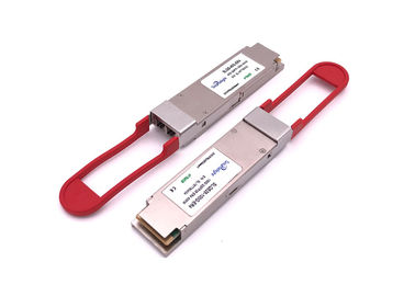 China QSFP-40G-ER4 Compatible 40GBASE-ER4 and OTU3 QSFP+ 1310nm 40km LC DOM Transceiver Module supplier