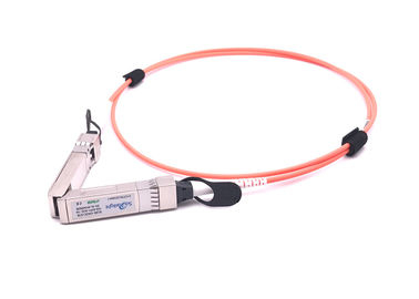 China 10gbase Optical Transceiver , Sfp+ Direct Attach Cable 10GBASE-AOC SFP+ Cable 1M supplier