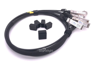 China Fiber Channel SFP Modules 40GBASE-CR4 QSFP To 4 10GBASE-CU supplier