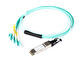 10.3G/CH Qsfp+ Direct Attach Cable To 8lc Connector Breakout Aoc Om3 Fiber 100m supplier
